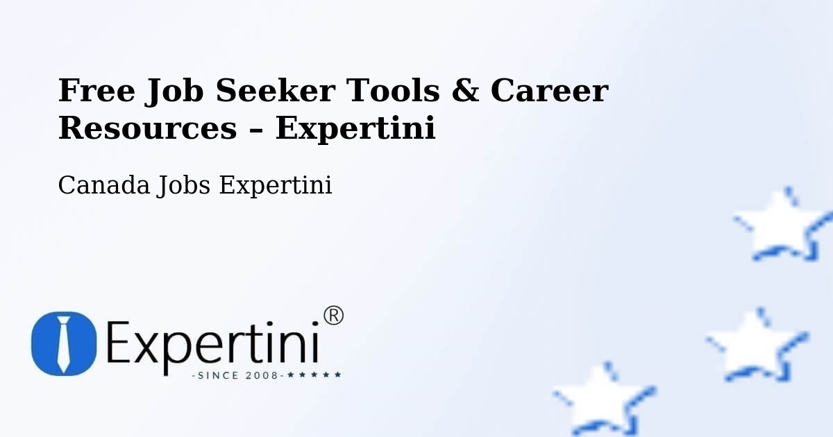 Free Job Seeker Tools & Career Resources – Waterloo - Waterloo, Canada Jobs Expertini