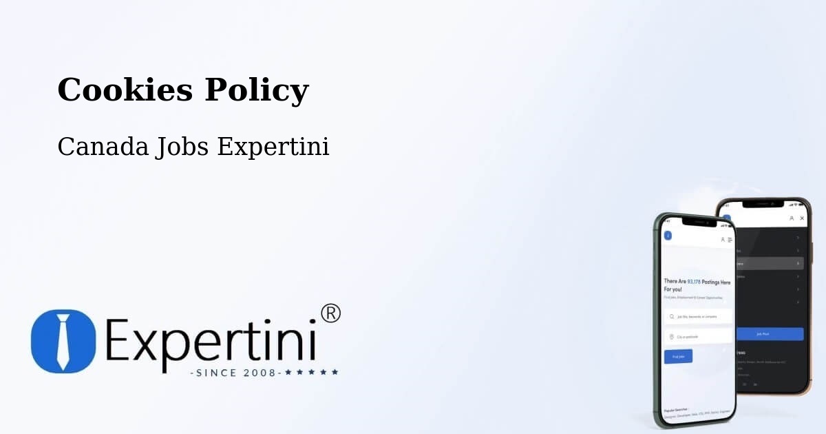 Cookies Policy - Canada Jobs Expertini