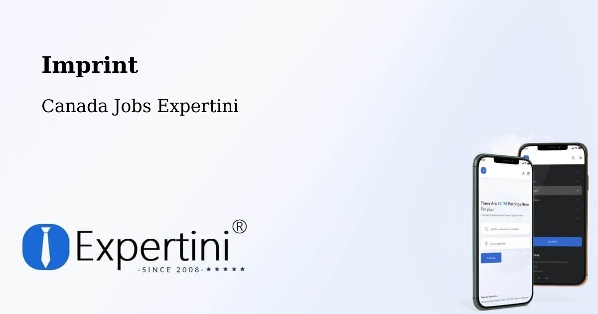 Imprint – Waterloo - Canada Jobs Expertini