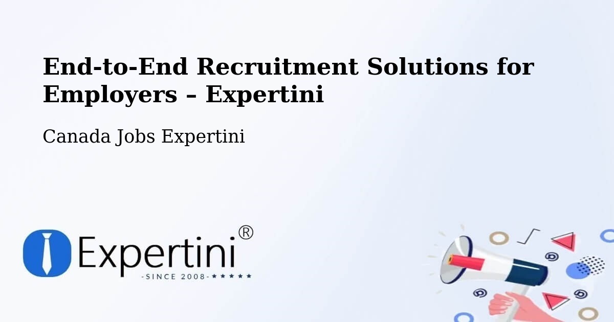 Recruitment Solutions for Employers – Waterloo - Waterloo, Canada Jobs Expertini